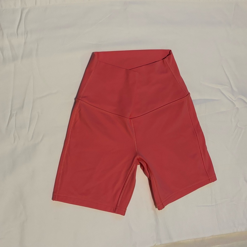 Lululemon Peach Biker Shorts, 2